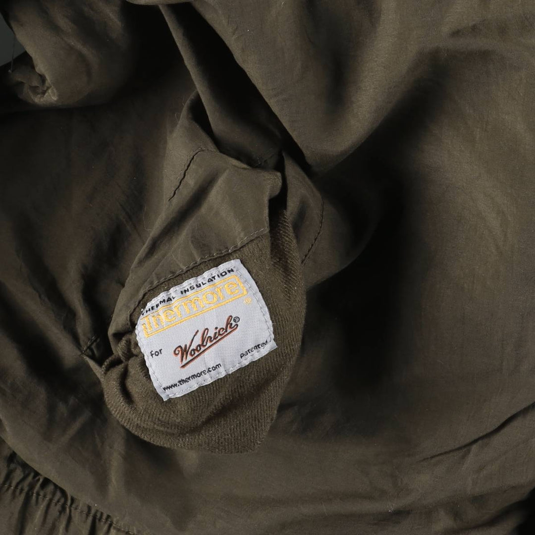 90s-00'S Woolrich Camouflage Pattern Realtree Camo Reversible Padded Puffer Jacket, Men's XXL polyester Khaki type Vintage Second Hand