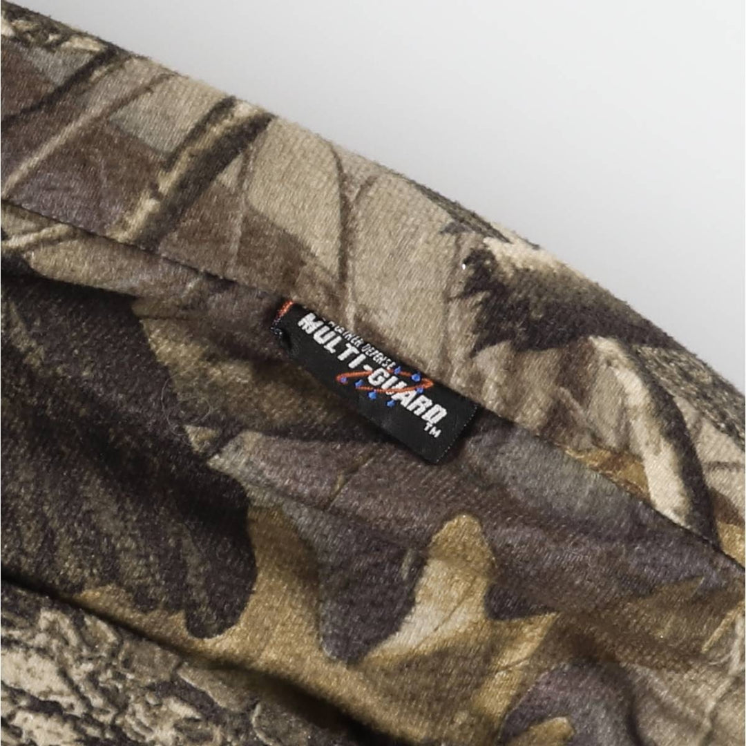 90s-00'S Woolrich Camouflage Pattern Realtree Camo Reversible Padded Puffer Jacket, Men's XXL polyester Khaki type Vintage Second Hand