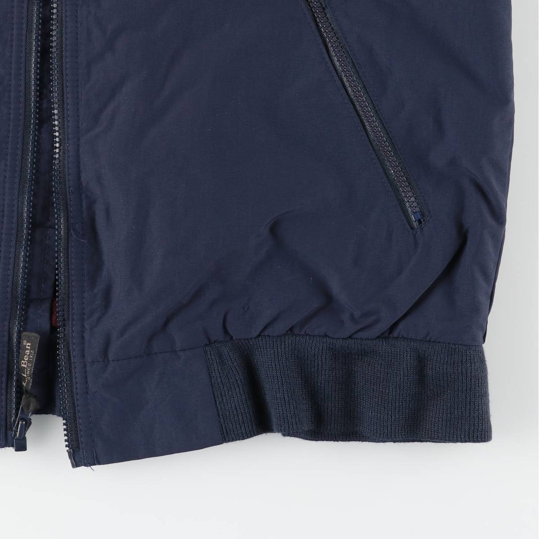 90'S LLBean Three-Season Jacket, Men's Size Medium, Vintage Nylon navy blue type Vintage Second Hand