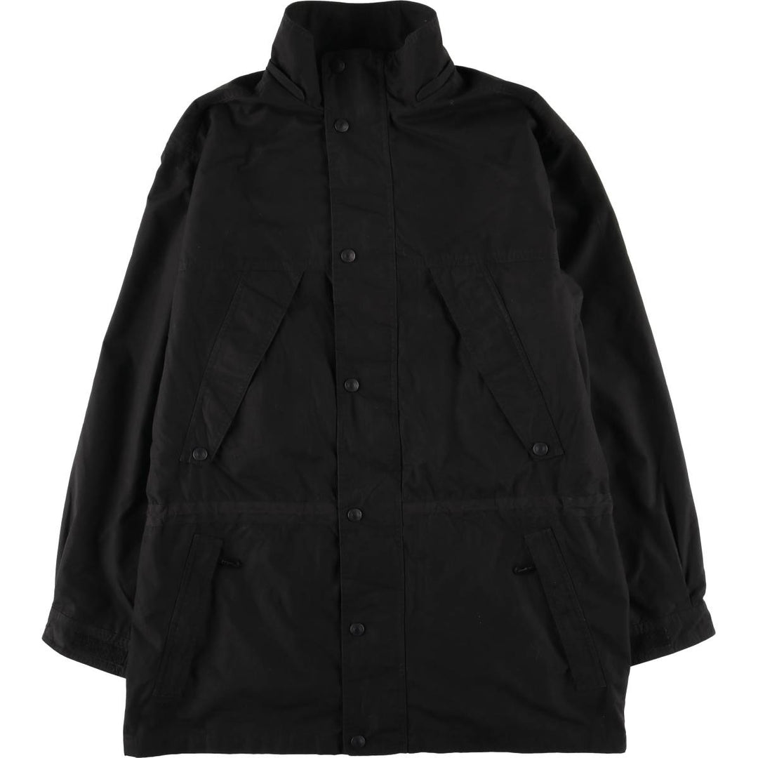 2000'S Eddie Bauer Mountain Jacket, Shell Jacket, Men's Size L polyester black type Vintage Second Hand