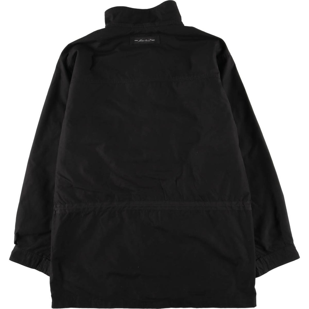2000'S Eddie Bauer Mountain Jacket, Shell Jacket, Men's Size L polyester black type Vintage Second Hand