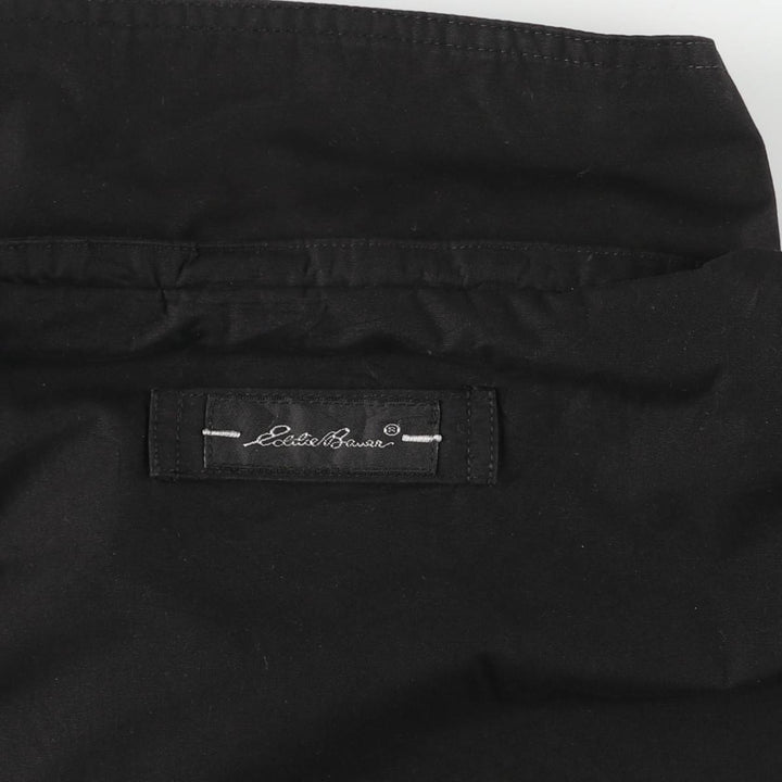 2000'S Eddie Bauer Mountain Jacket, Shell Jacket, Men's Size L polyester black type Vintage Second Hand