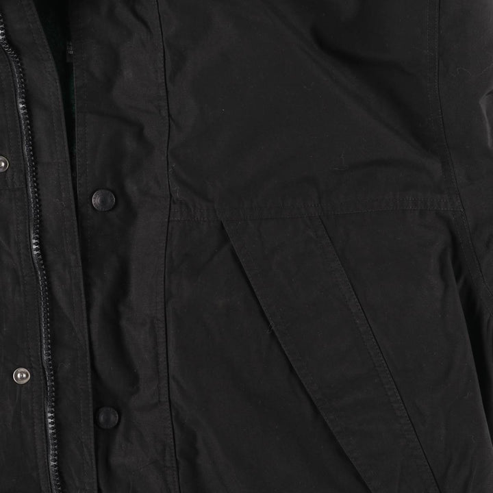 2000'S Eddie Bauer Mountain Jacket, Shell Jacket, Men's Size L polyester black type Vintage Second Hand