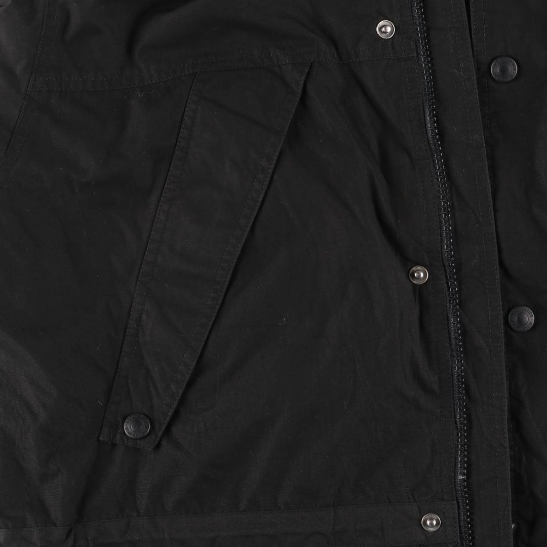 2000'S Eddie Bauer Mountain Jacket, Shell Jacket, Men's Size L polyester black type Vintage Second Hand