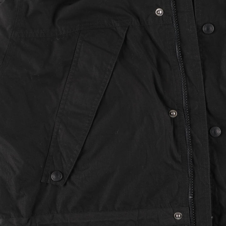 2000'S Eddie Bauer Mountain Jacket, Shell Jacket, Men's Size L polyester black type Vintage Second Hand