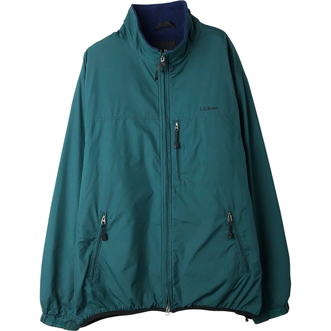 90s-00'S Vintage LLBean OUTDOORS Windbreaker, Men's Size XL polyester green type Vintage Second Hand