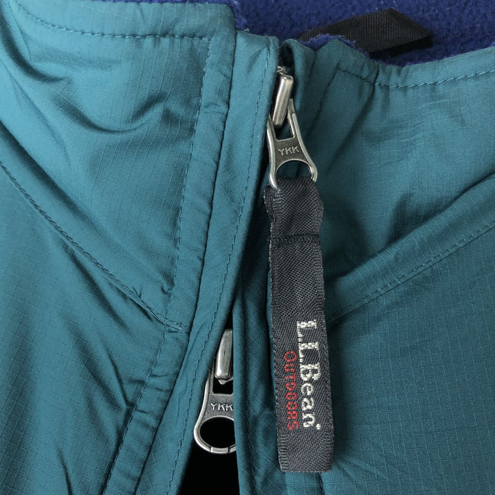 90s-00'S Vintage LLBean OUTDOORS Windbreaker, Men's Size XL polyester green type Vintage Second Hand