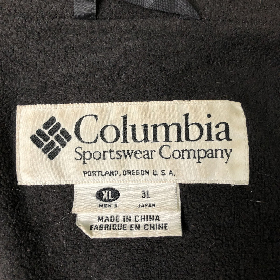 90s-00'S Vintage Columbia Padded Puffer Jacket, Men's XL unclear black type Vintage Second Hand