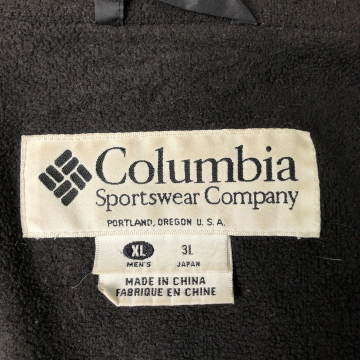 90s-00'S Vintage Columbia Padded Puffer Jacket, Men's XL unclear black type Vintage Second Hand