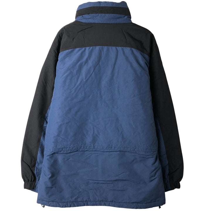 90s-00'S LLBean Padded Mountain Jacket, Shell Jacket, Puffer Jacket, Men's Size M Nylon navy blue type Vintage Second Hand