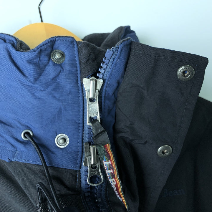 90s-00'S LLBean Padded Mountain Jacket, Shell Jacket, Puffer Jacket, Men's Size M Nylon navy blue type Vintage Second Hand