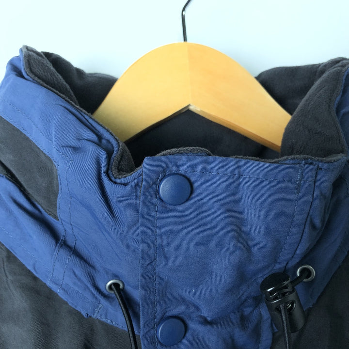 90s-00'S LLBean Padded Mountain Jacket, Shell Jacket, Puffer Jacket, Men's Size M Nylon navy blue type Vintage Second Hand