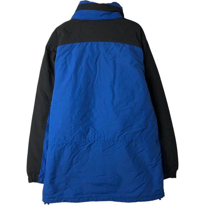 90s-00'S LLBean Padded Mountain Jacket, Shell Jacket, Puffer Jacket, Men's Size L Nylon blue type Vintage Second Hand