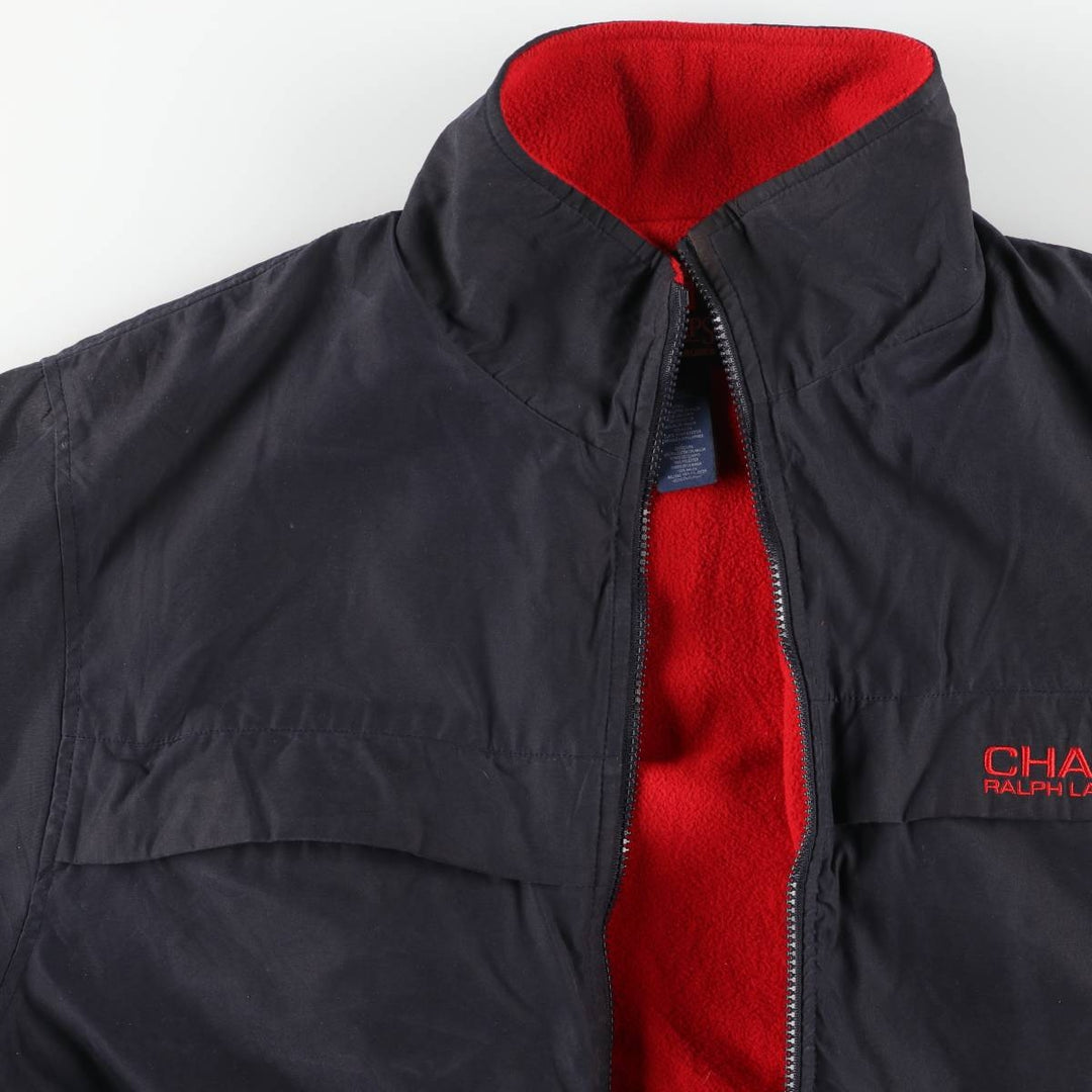 Ralph Lauren CHAPS padded puffer jacket, men's size L polyester navy blue type Vintage Second Hand