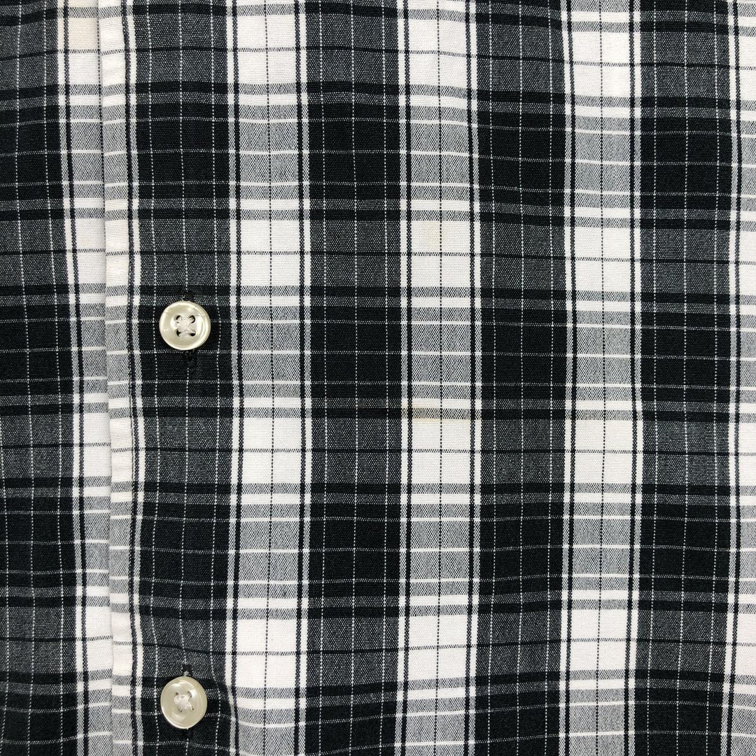 Ralph Lauren POLO by Ralph Lauren Classic Fit Long Sleeve Cotton Shirt, Men's XL, Regular Collar cotton black type Vintage Second Hand