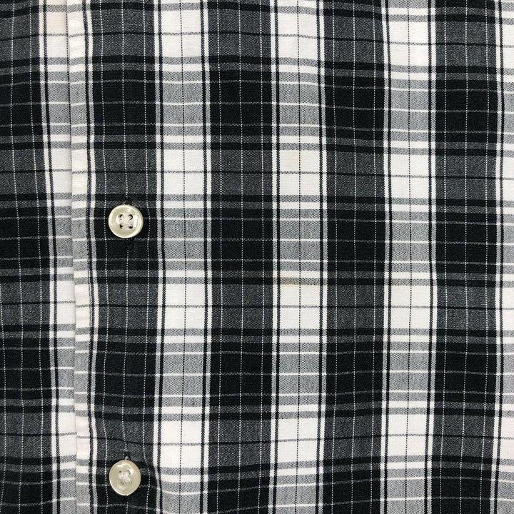 Ralph Lauren POLO by Ralph Lauren Classic Fit Long Sleeve Cotton Shirt, Men's XL, Regular Collar cotton black type Vintage Second Hand