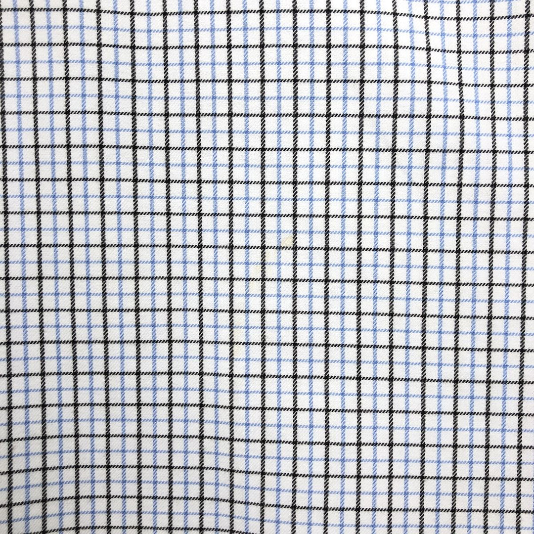 Ralph Lauren POLO by RALPH LAUREN REGENT CLASSIC FIT long-sleeved cotton shirt, men's size XL cotton white type Vintage Second Hand