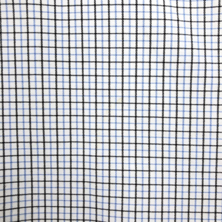 Ralph Lauren POLO by RALPH LAUREN REGENT CLASSIC FIT long-sleeved cotton shirt, men's size XL cotton white type Vintage Second Hand