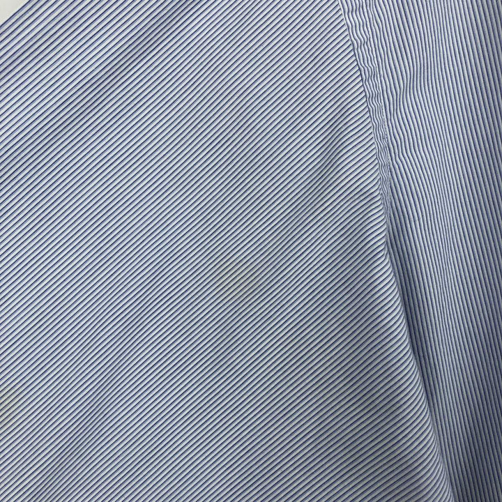 Ralph Lauren YARMOUTH Long Sleeve Button-Down Striped Shirt, Men's XL cotton white type Vintage Second Hand