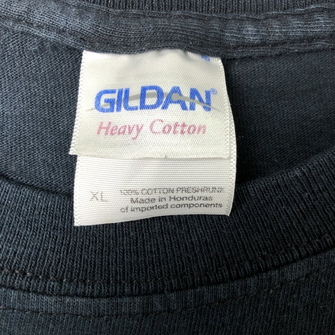 Gildan Iron Maiden Band T-Shirt, Men's XL cotton black type Vintage Second Hand