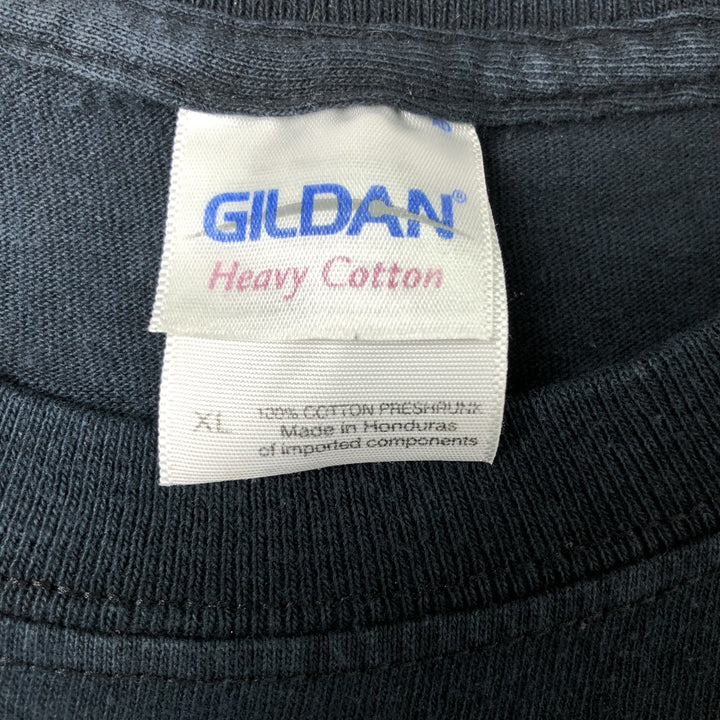 Gildan Iron Maiden Band T-Shirt, Men's XL cotton black type Vintage Second Hand