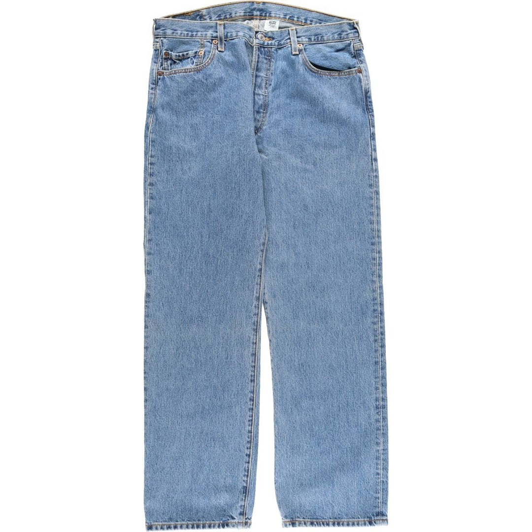 90s-00'S Vintage Levi's 501 Straight Denim Pants, Men's Size 35 (Approx.) cotton blue type Vintage Second Hand