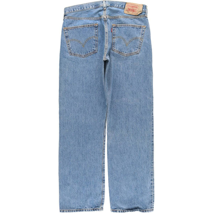 90s-00'S Vintage Levi's 501 Straight Denim Pants, Men's Size 35 (Approx.) cotton blue type Vintage Second Hand