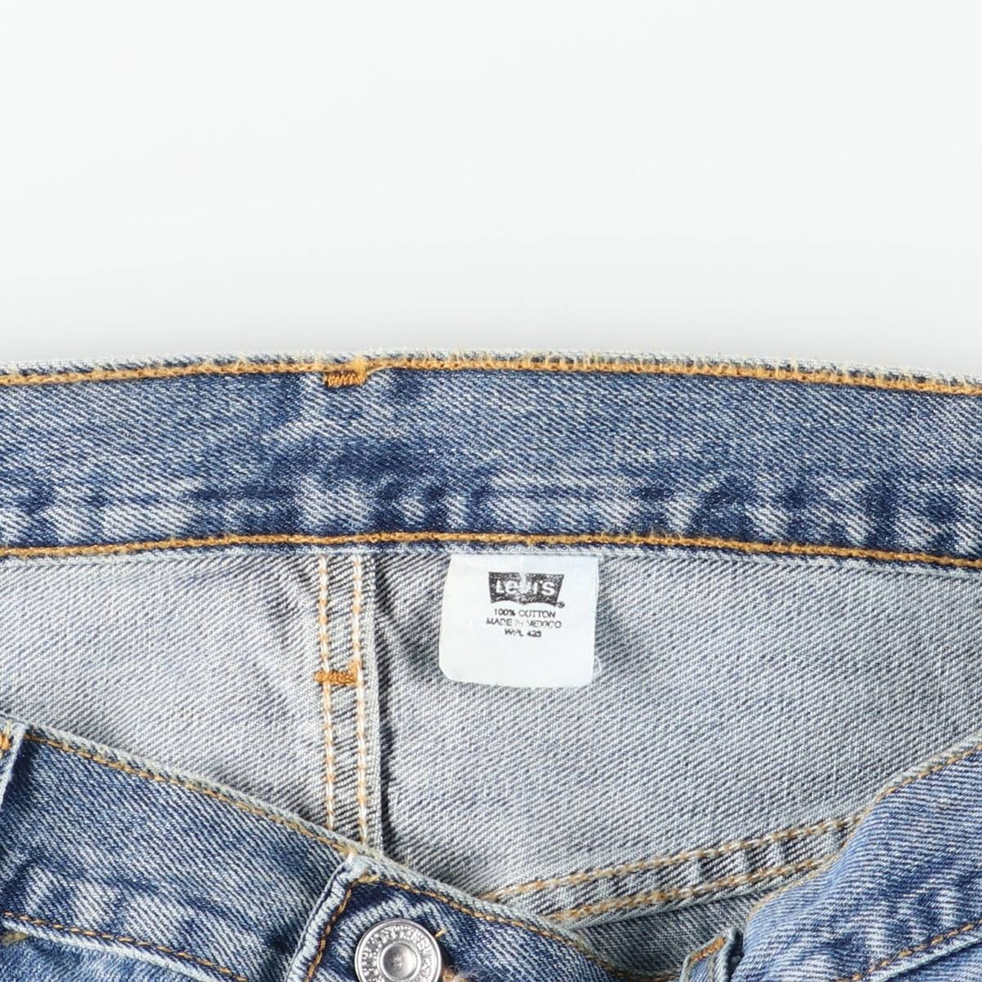90s-00'S Vintage Levi's 501 Straight Denim Pants, Men's Size 35 (Approx.) cotton blue type Vintage Second Hand