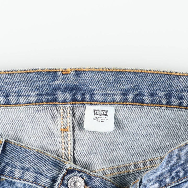 90s-00'S Vintage Levi's 501 Straight Denim Pants, Men's Size 35 (Approx.) cotton blue type Vintage Second Hand