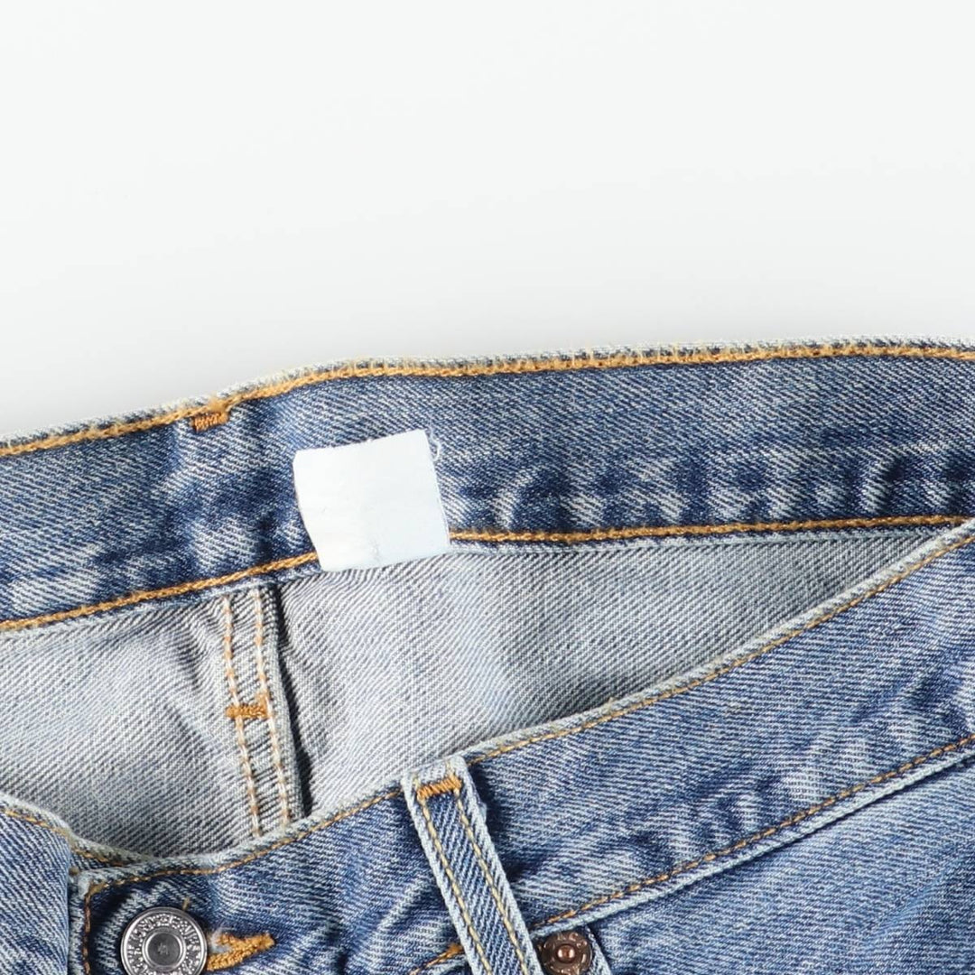 90s-00'S Vintage Levi's 501 Straight Denim Pants, Men's Size 35 (Approx.) cotton blue type Vintage Second Hand