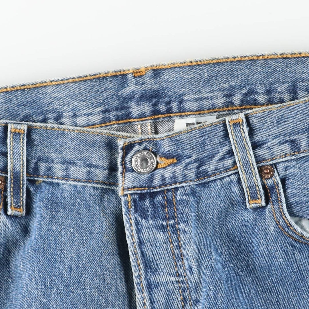 90s-00'S Vintage Levi's 501 Straight Denim Pants, Men's Size 35 (Approx.) cotton blue type Vintage Second Hand