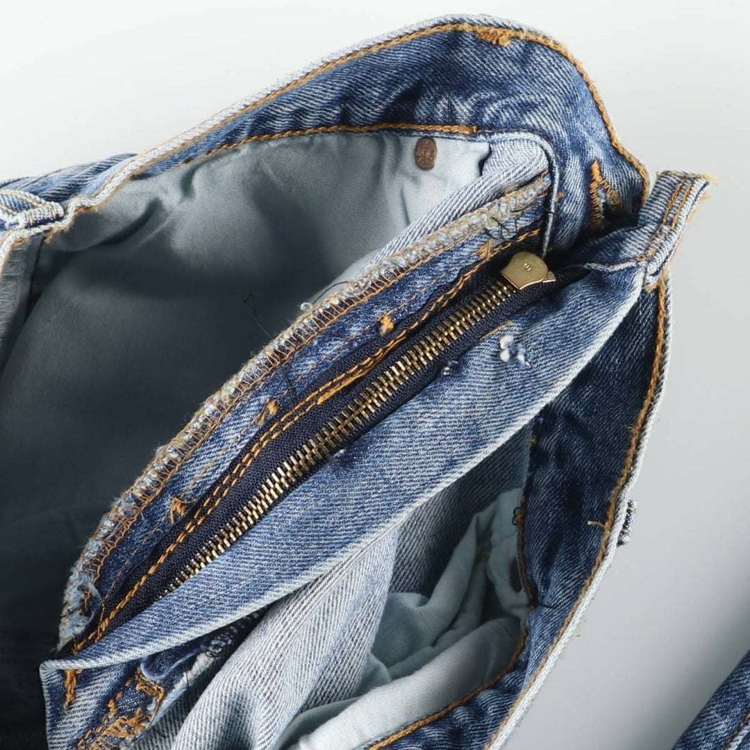 90s-00'S Vintage Levi's 501 Straight Denim Pants, Men's Size 35 (Approx.) cotton blue type Vintage Second Hand