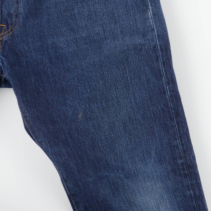 Levi's 501 straight denim pants for men, size W35 cotton navy blue type Vintage Second Hand