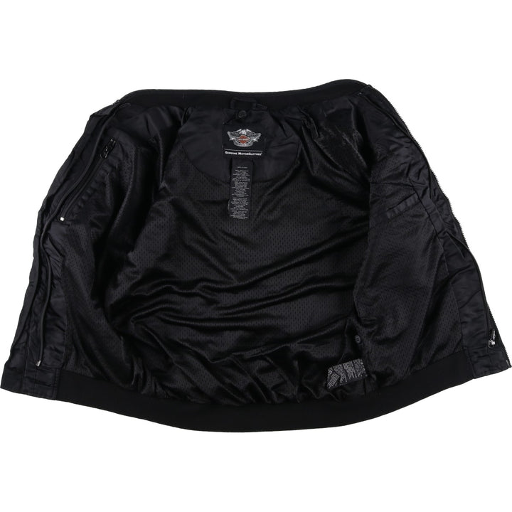 Harley-Davidson Nylon Jacket, Men's Size XL Nylon black type Vintage Second Hand