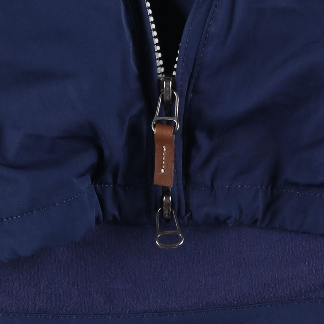Ralph Lauren POLO by Ralph Lauren windbreaker, men's size M polyester navy blue type Vintage Second Hand