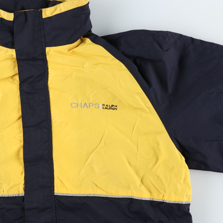 Ralph Lauren Chaps nylon jacket, made in Russia, men's size L Nylon yellow type Vintage Second Hand