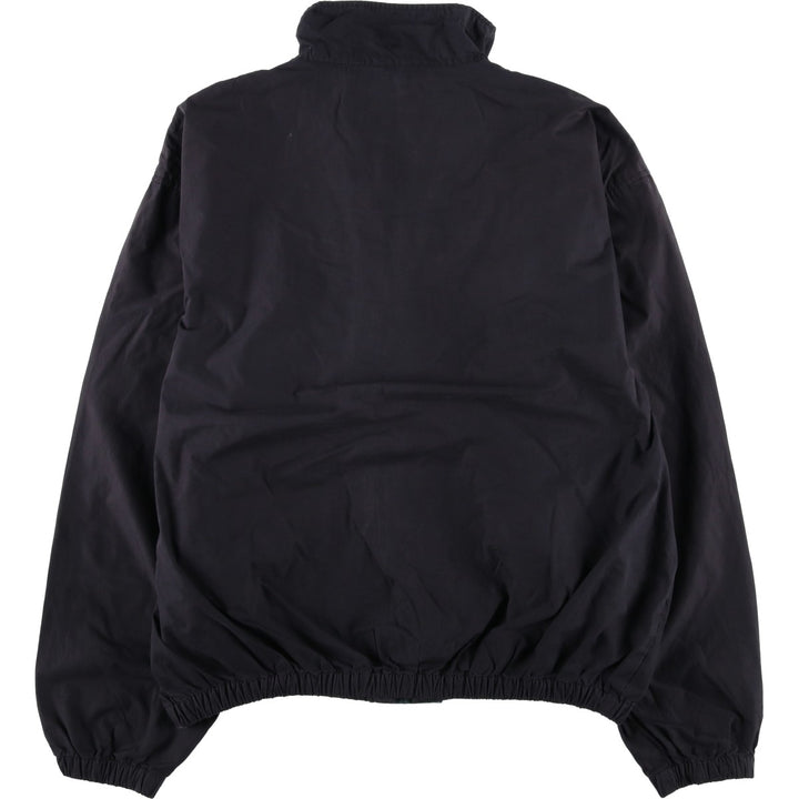 Ralph Lauren CHAPS windbreaker, made in Russia, men's size XL polyester black type Vintage Second Hand