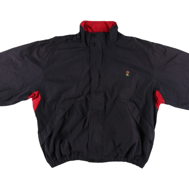 Ralph Lauren CHAPS windbreaker, made in Russia, men's size XL polyester black type Vintage Second Hand