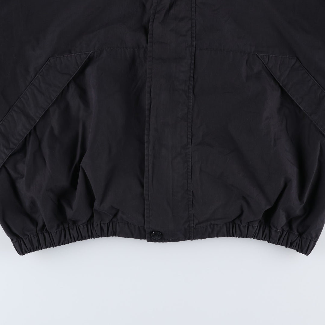 Ralph Lauren CHAPS windbreaker, made in Russia, men's size XL polyester black type Vintage Second Hand