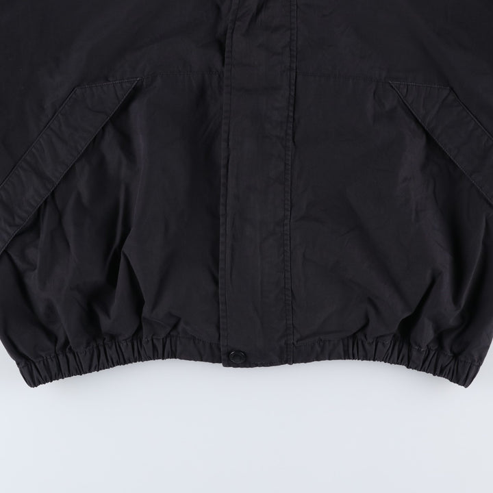 Ralph Lauren CHAPS windbreaker, made in Russia, men's size XL polyester black type Vintage Second Hand