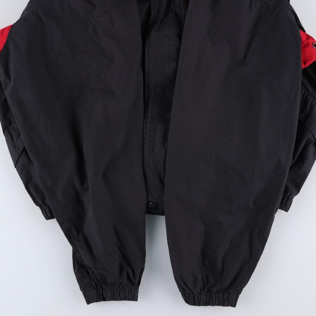 Ralph Lauren CHAPS windbreaker, made in Russia, men's size XL polyester black type Vintage Second Hand