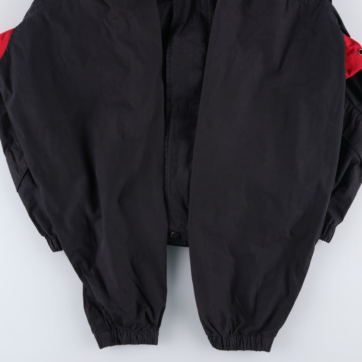 Ralph Lauren CHAPS windbreaker, made in Russia, men's size XL polyester black type Vintage Second Hand
