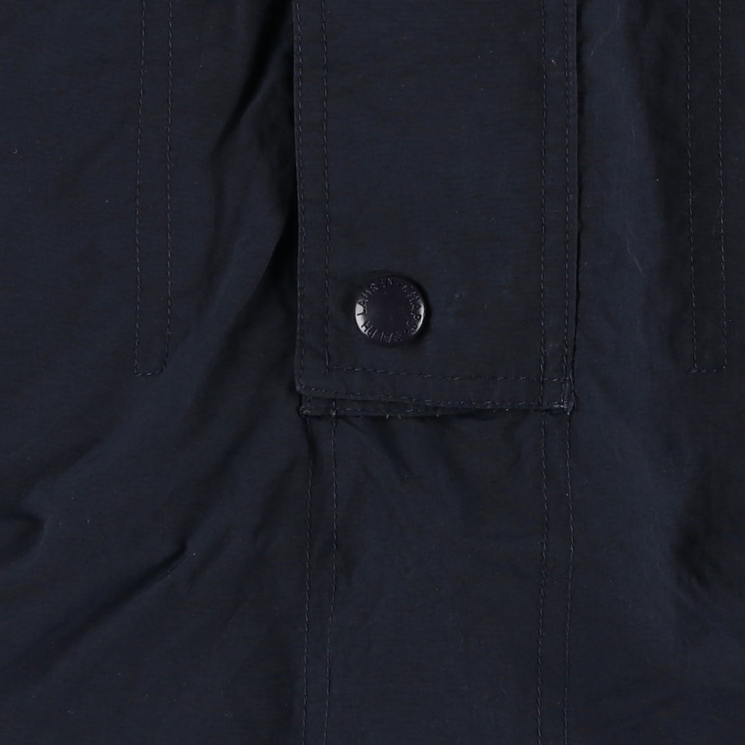 Ralph Lauren Chaps, half-zip nylon pullover, made in Russia, men's size L Nylon navy blue type Vintage Second Hand