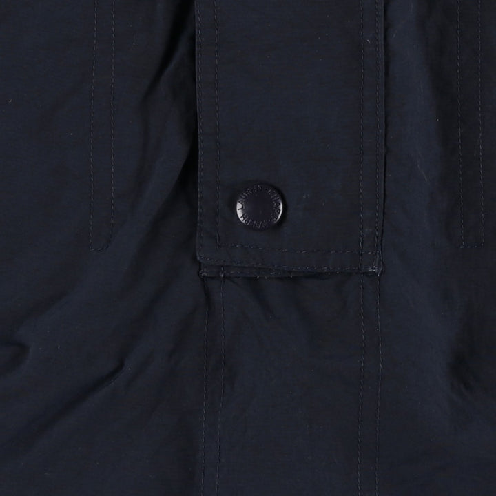 Ralph Lauren Chaps, half-zip nylon pullover, made in Russia, men's size L Nylon navy blue type Vintage Second Hand
