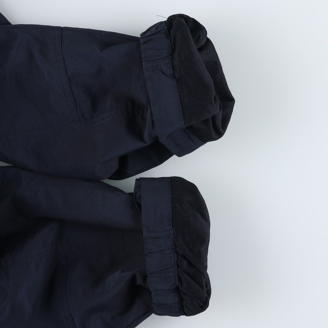 Ralph Lauren Chaps, half-zip nylon pullover, made in Russia, men's size L Nylon navy blue type Vintage Second Hand