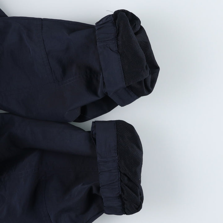 Ralph Lauren Chaps, half-zip nylon pullover, made in Russia, men's size L Nylon navy blue type Vintage Second Hand