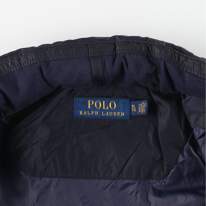 Ralph Lauren POLO RALPH LAUREN nylon jacket, men's XL size Nylon navy blue type Vintage Second Hand