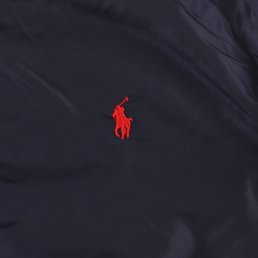 Ralph Lauren POLO RALPH LAUREN nylon jacket, men's XL size Nylon navy blue type Vintage Second Hand
