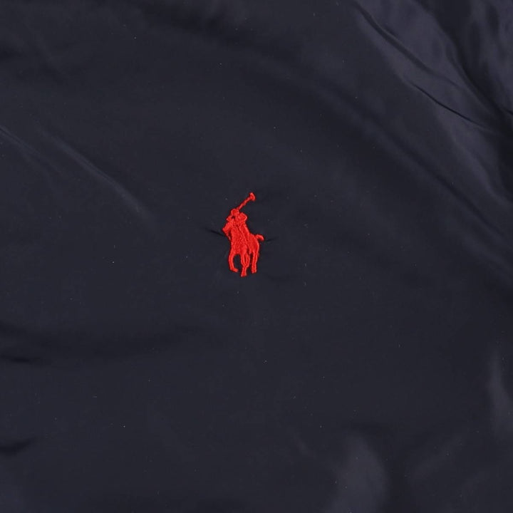 Ralph Lauren POLO RALPH LAUREN nylon jacket, men's XL size Nylon navy blue type Vintage Second Hand