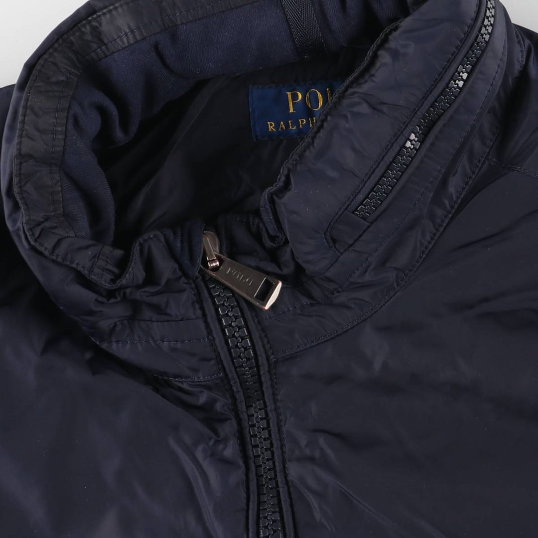 Ralph Lauren POLO RALPH LAUREN nylon jacket, men's XL size Nylon navy blue type Vintage Second Hand